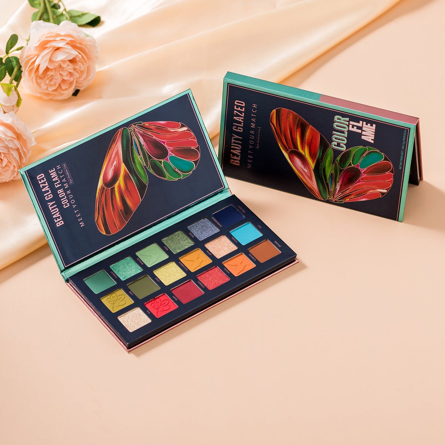 Easy-to-Apply 3D Butterfly Eyeshadow Palette-3
