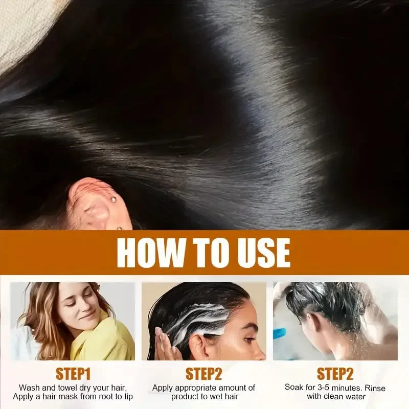 Keratin Hair Mask and Conditioner Set for Smooth Hair-4